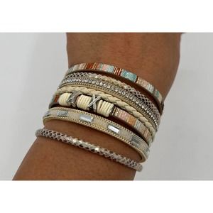 NEW Multi Strand magnetic bracelet